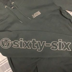 New without tags Vans black sweatshirt size s